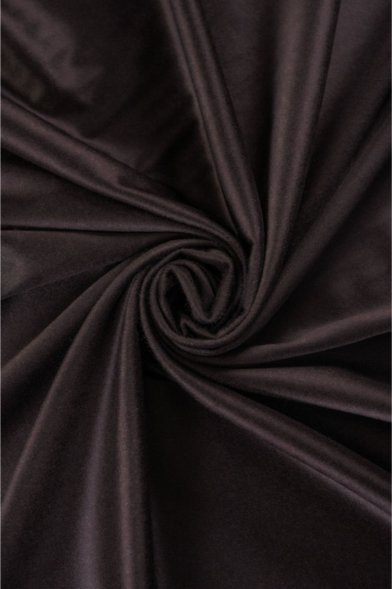 Laine à l’aubergine en soie COUPON 125cm