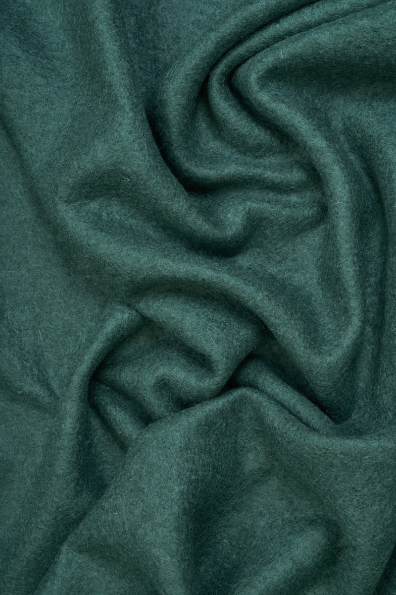 Coat wool with sea mohair