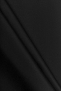 Black coat fabric with foam