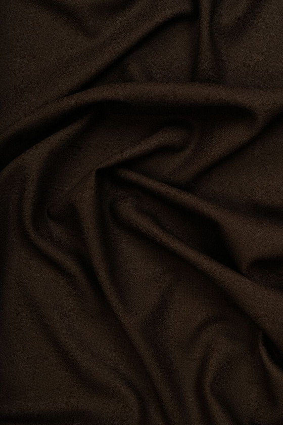 Georgette wool brown