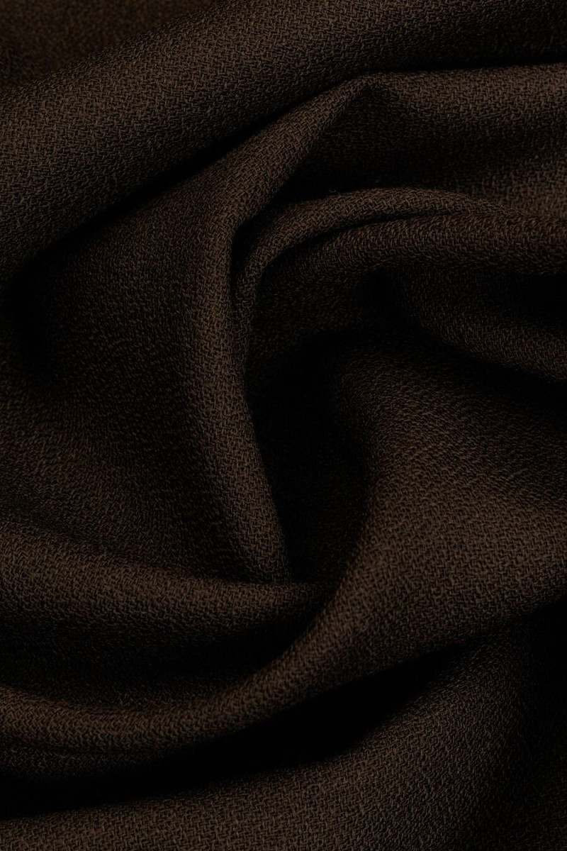 Georgette wool brown