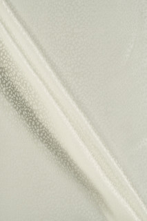Silk jacquard cream leopard print