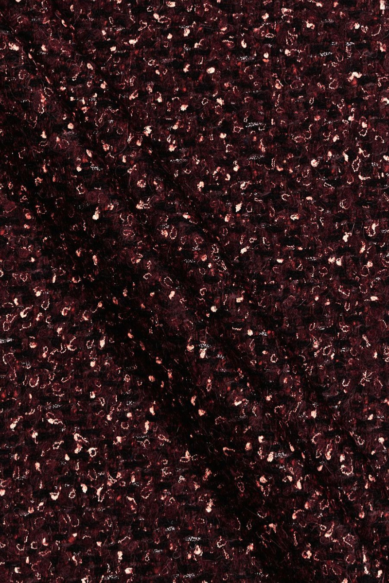 Chanel burgundy fabric