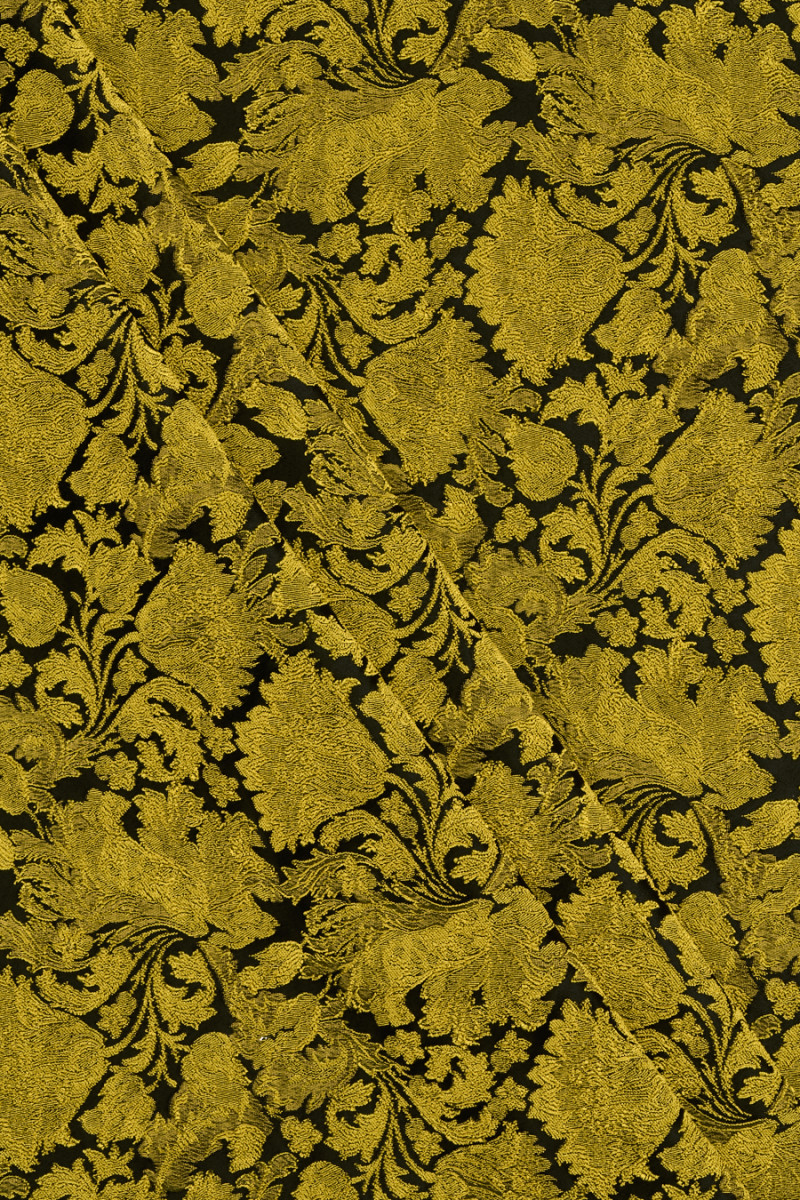 Jacquard dicht bloemenpatroon