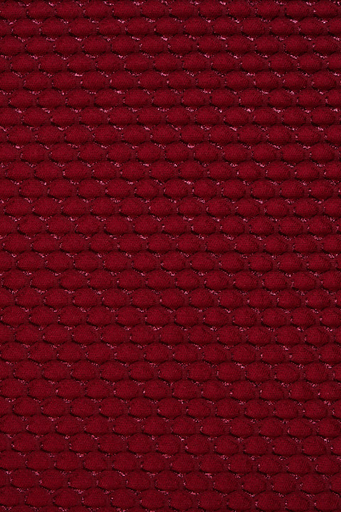 Burgundy jacquard