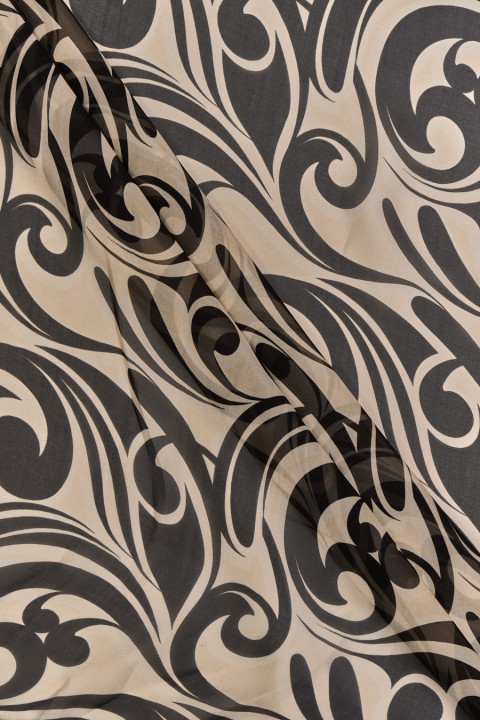 Ombre polyester chiffon