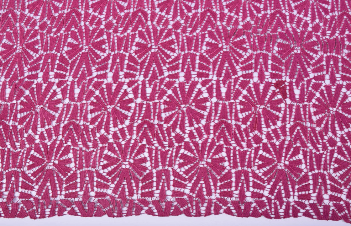 Magenta guipure narrow COUPONS