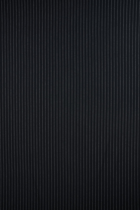 Striped wool fabric - two colors