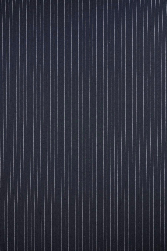Striped wool fabric - two colors