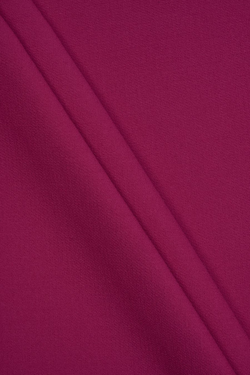 Fuchsia uld georgette