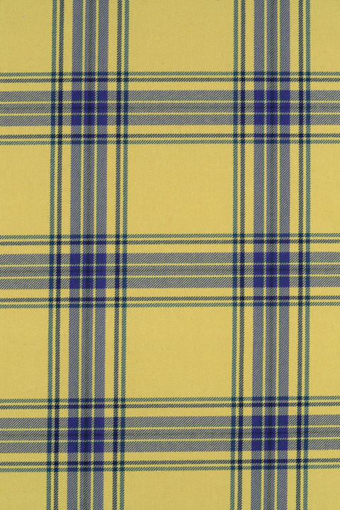 Checkered polyviscose beige