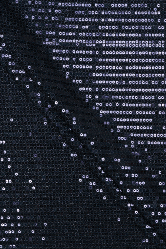 Navy blue sequins COUPON 190cm