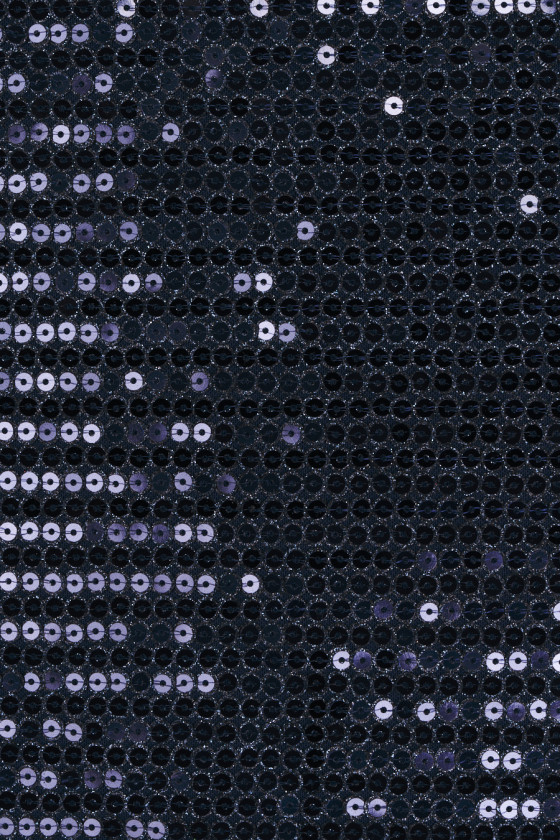 Navy blue sequins COUPON 190cm
