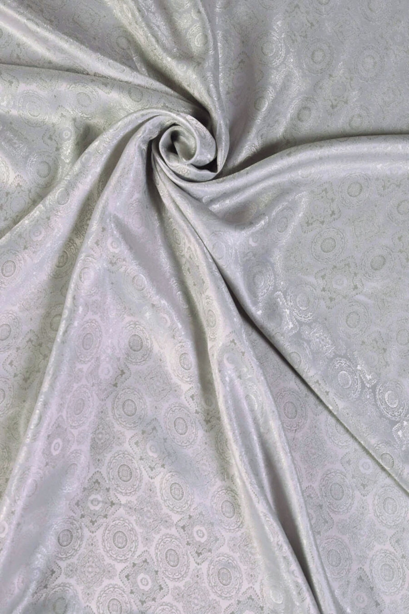 Fodera in jacquard grigio chiaro