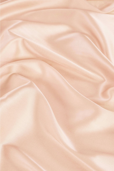 Satin élastique de soie couleurs assorties