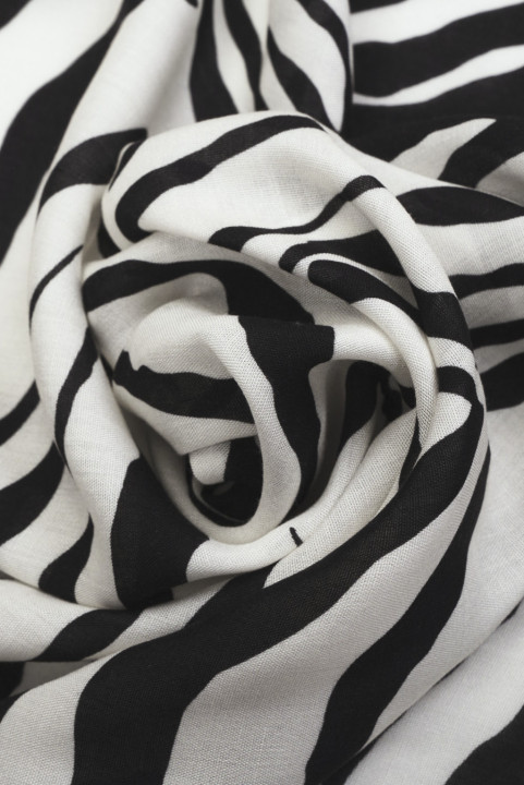 Medvilnės plonas zebras