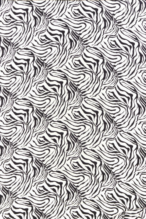Cotton thin zebra