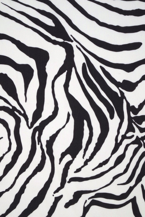 Bawełna cienka zebra