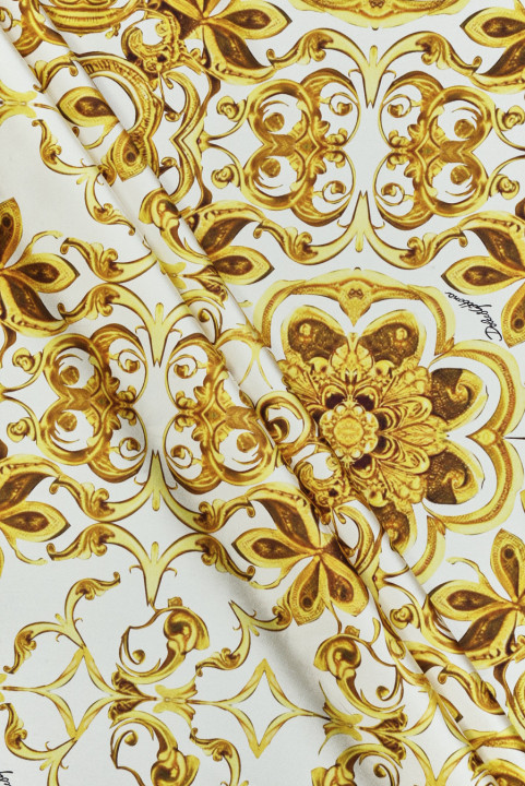 Silk satin signed ornaments
