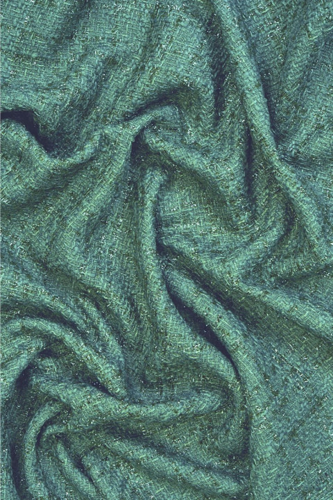 Chanel costume fabric - blue