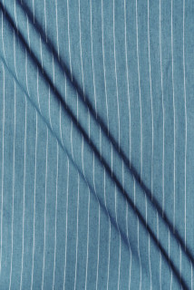 Cotone denim a righe leggere