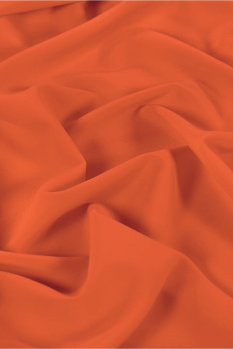 Georgette fino de viscosa roja