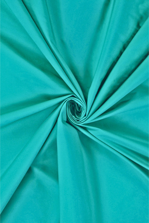 Elastic cotton - turquoise
