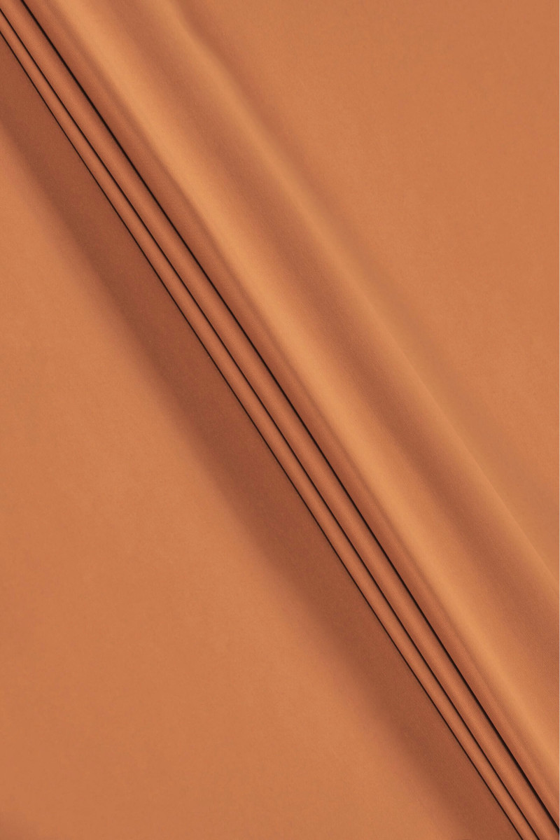 Cinnamon elastic cotton