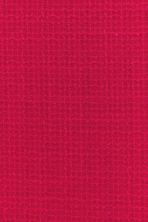Chanel boucle wool raspberry