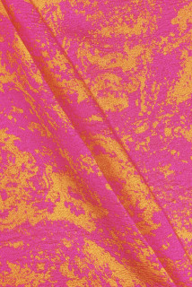 Abstract jacquard pink-orange