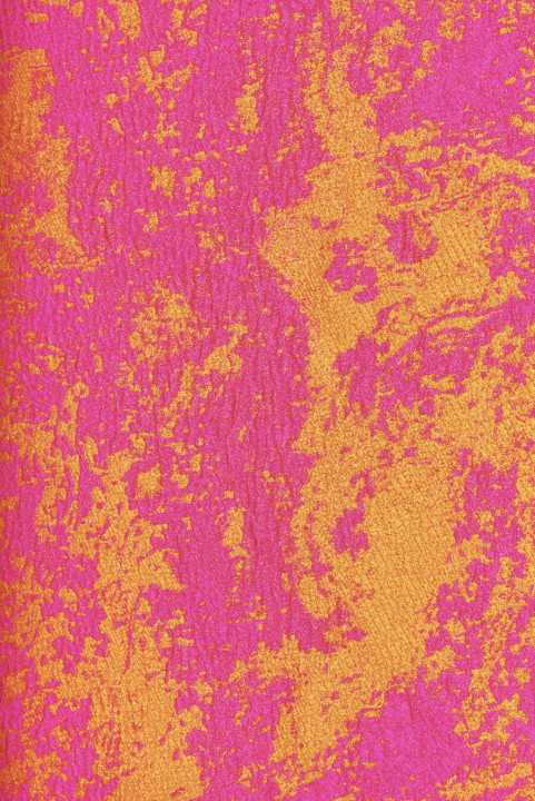 Abstract jacquard pink-orange