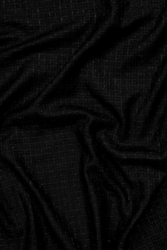 Chanel fabric black COUPON 80cm