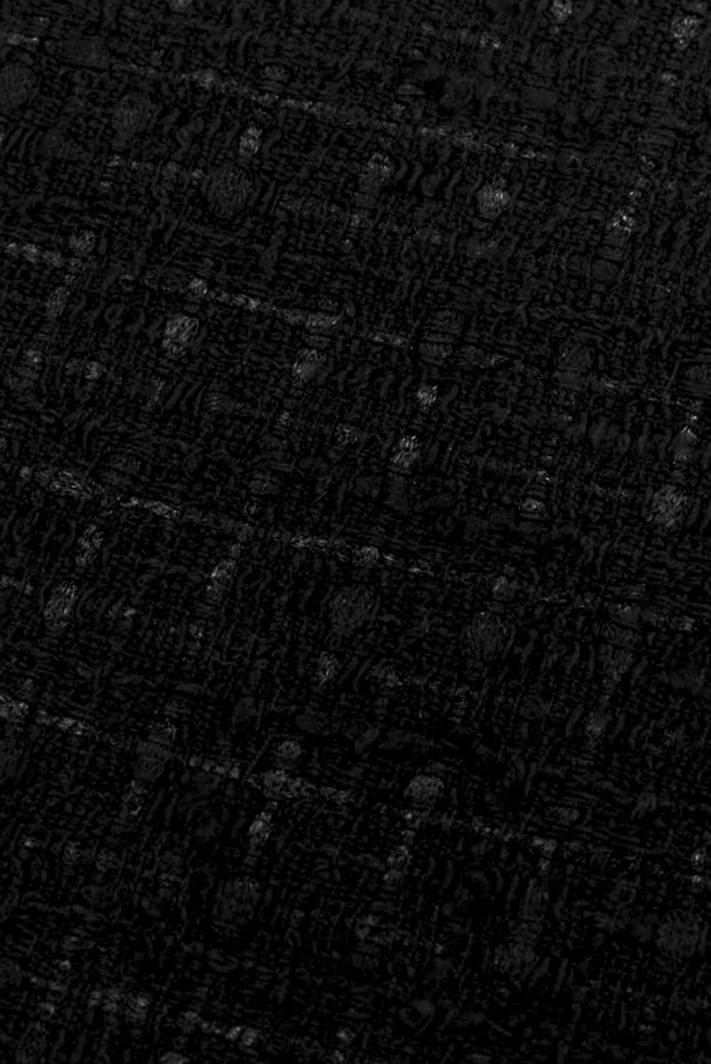 Chanel fabric black COUPON 80cm
