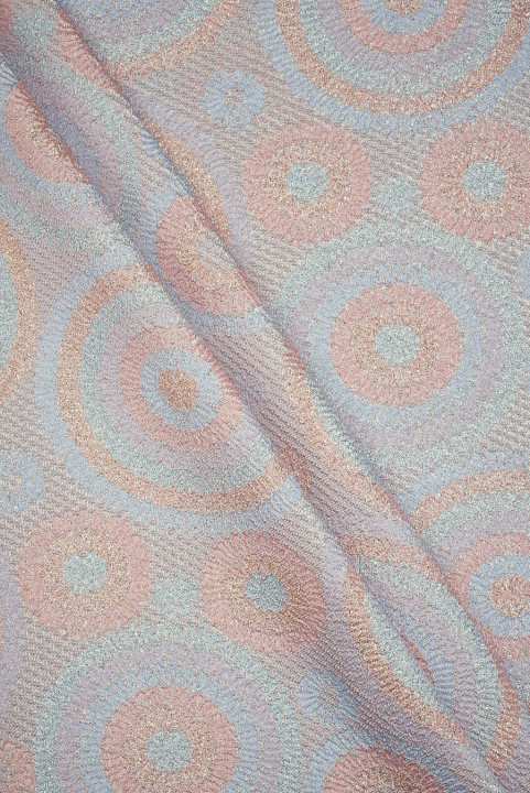 Jacquard-Pastellrosetten