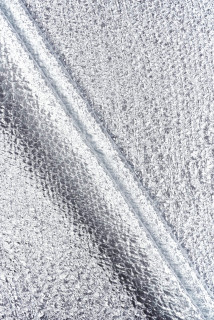 Silver embossed jacquard