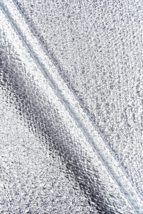 Silver embossed jacquard