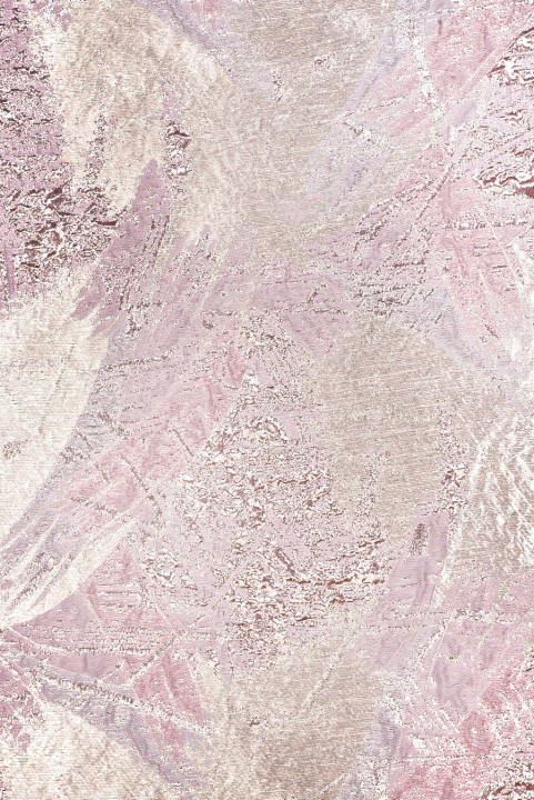 Jacquard pink and platinum large patterns