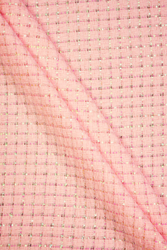 Chanel Stoff rosa mit...