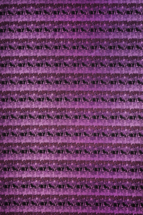 Jacquard géométrie violette