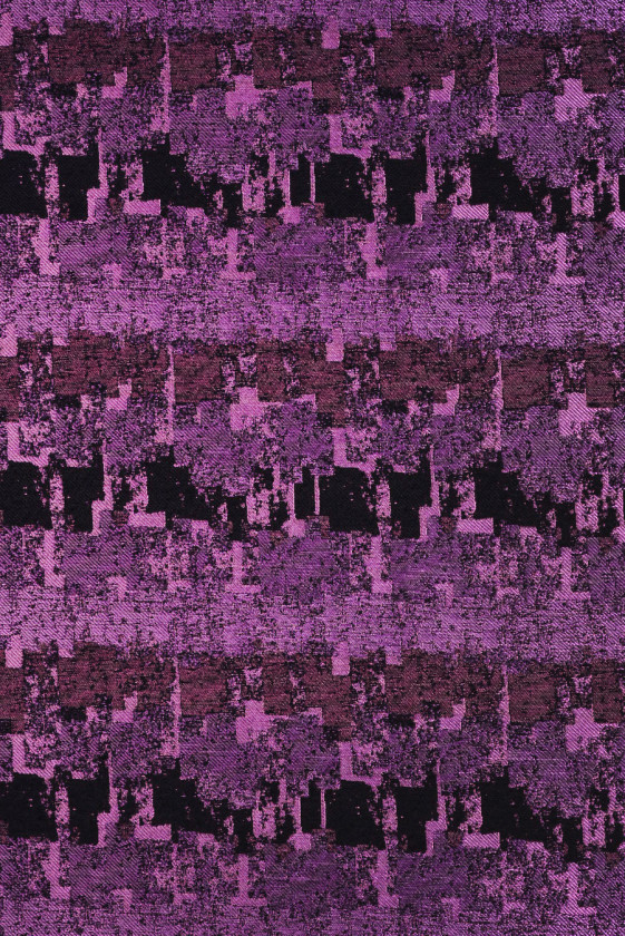 Geometría jacquard púrpura