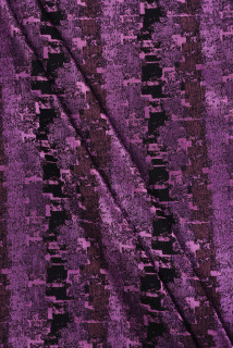 Jacquard purple geometric
