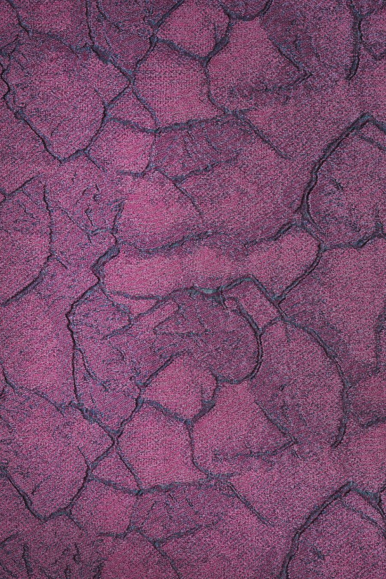 Lila jacquard organza domborított formákkal