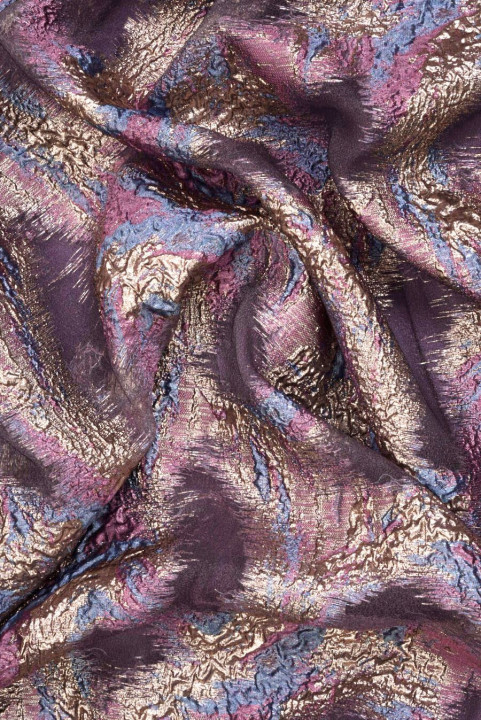 Organza żakardowa fantazyjne motywy