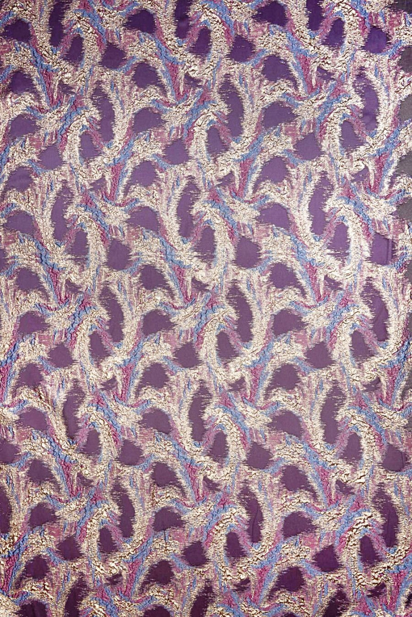 Jacquard organza díszes motívumok