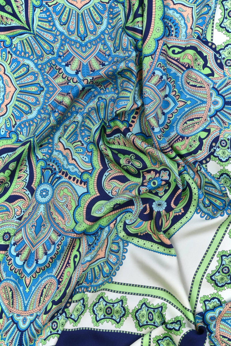 Wiskoza orientalny KUPON 83cm