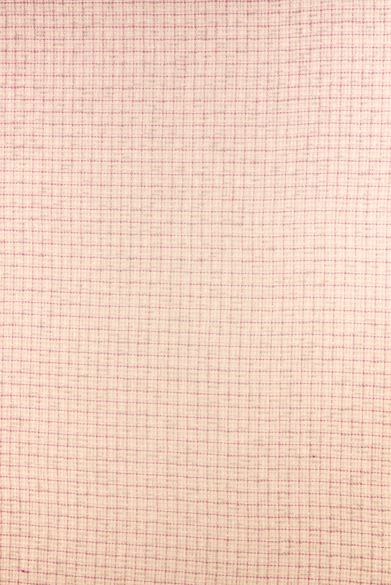 Chanel fabric pink check
