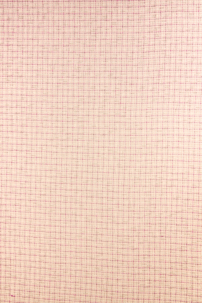 Chanel Stoff rosa kariert