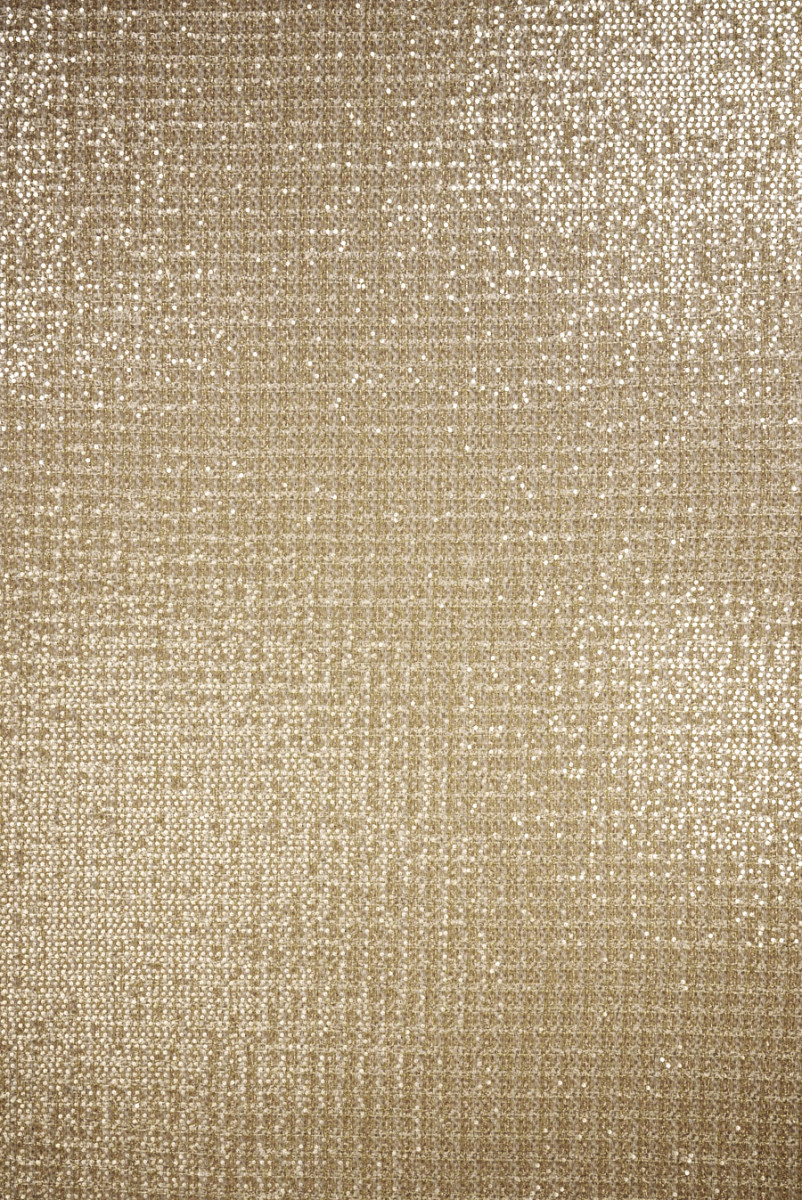 Chanel gold fabric with sequins