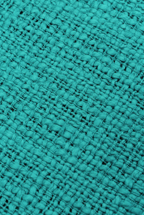 Chanel-stof zoals jute in kleuren