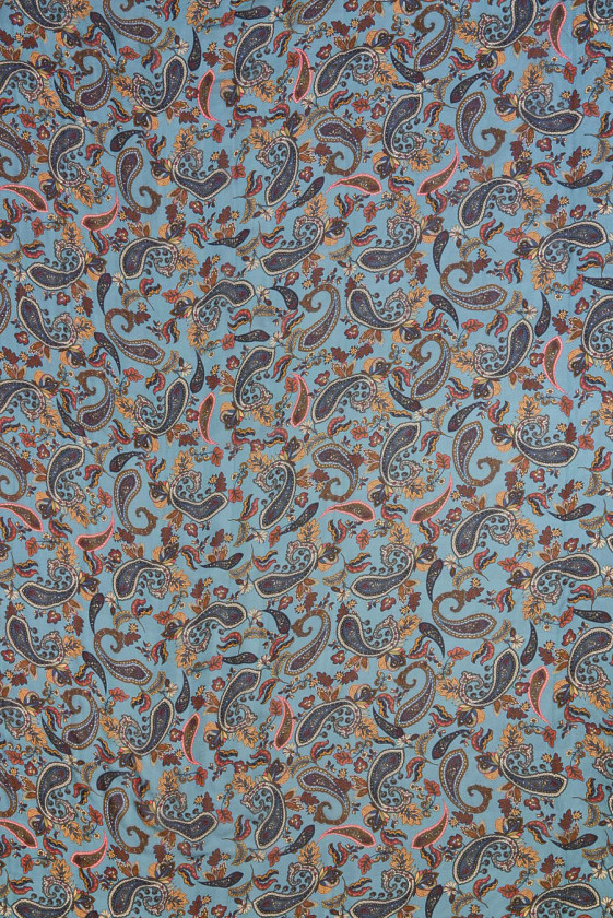 Musselin-Paisley aus Seide/Viskose